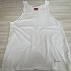 Supreme ホワイト タンクトップ