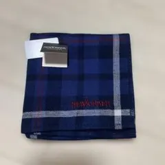 NEWYORKER チェック柄ハンカチ　新品のサムネイル
