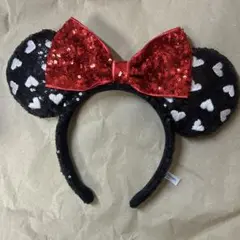 ディズニー カチューシャ ハート　ミニーマウス