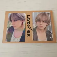 BTS Layover V テテ テヒョン　台紙付きJPFC限定　トレカ