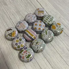 小物入れ　缶のミニケース　12個セットA-③