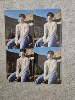 値下可】TXT CU lovelanguage ステッカー　 ボムギュ4枚セット