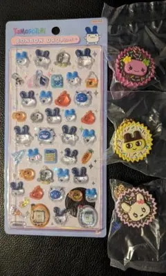 正規品みみっちボンボンドロップシール　まめっち　フラワっち　ラブリっち　チョコ