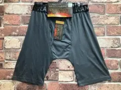 発熱加工】滑らかフィット＆肌ざわり！メンズ前開きロングボクサーブリーフ1枚