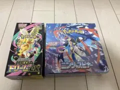 ポケカ　ニンジャスピナーシュリンク付き　MEGAドリームexシュリンクなし