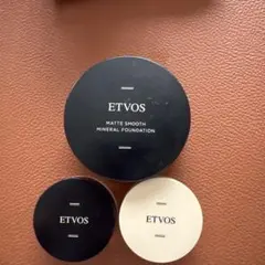 ETVOS マットスムースミネラルファンデーション #35 トラベル用セット
