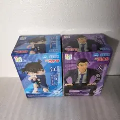名探偵コナン　ちょこのせプレミアムフィギュア　大和敢助　江戸川コナン　2点セット