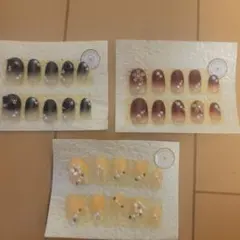 ユズネイル　ネイルチップセット 多様なデザイン