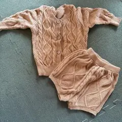 ニット セットアップ 100サイズ