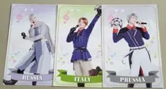 ヘタリア 金髪トライアングル クリアポスターセット - メルカリ