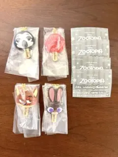 ズートピア アイスキャンディチャームセット