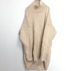 【FREAK'S STORE】セーター(Ｆ)ニットトップス タートルネック