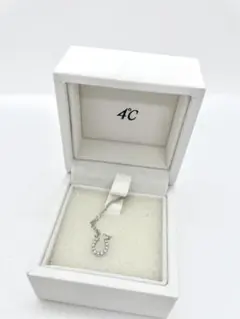 4°C ヨンドシー ブレスレット オーバルチェーン リンク シルバー925 SV