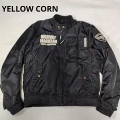 YELLOW CORN イエローコーン バイク ウィンタージャケット 黒 L