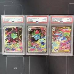 フシギダネ　フシギソウ　メガフシギバナ　PSA10 3連番