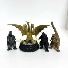 【希少・レア】 ゴジラHGフィギュア 4体セット