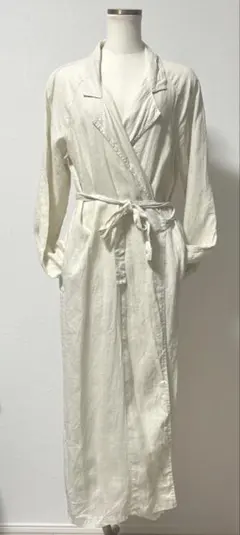 fog linen work リネンローブコート ワンピースのサムネイル
