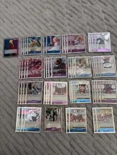 青紫サンジ　デッキ　デッキパーツ付き