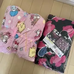 サンリオ　敷きパッド&毛布セット