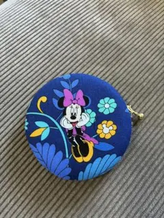 ミニーマウス コインケース ネイビー