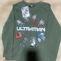 ウルトラマン 長袖ロンT長袖120cm 新品タグ付き
