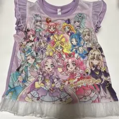 新品 光るパジャマ 110cm 名探偵プリキュア上下セット 子供パジャマ