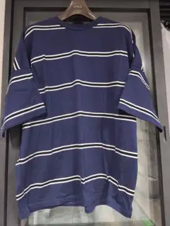 FREAK'S STORE ボーダーTシャツ ネイビー M