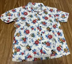 未使用に近いミキハウス　ダブルビー　アロハシャツ
