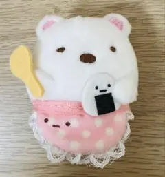 すみっコぐらし　てのりぬいぐるみ　しろくま