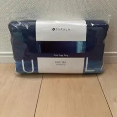 【新品】SUKALA　プリントヨギラグ　ディープシー　LAVA