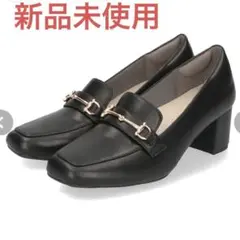 【跳べるパンプス】ビットヒールローファー/R-3214