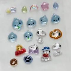 【国内正規品】しずくちゃん　スヌーピー　ボンボンドロップシール　おすそ分け