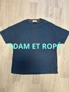 ADAM ET ROPÉ ストライプ 半袖シャツのサムネイル