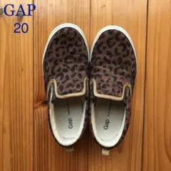 GAP kids スリッポン　レオパード柄　20cm