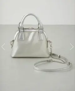 春に♡アズールバイマウジー ダブルジッパークリアミニバッグ