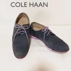 コールハーン　ヌバックレザー　レースアップシューズ♦︎ストレートチップ　キャプトゥ