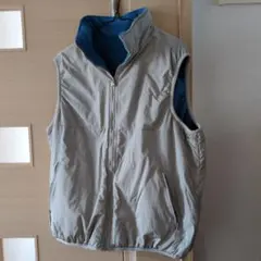 Franklin Climbing ジップアップベスト ベージュ/青