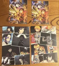 TSUTAYAオリジナルファイル 2枚、劇場版鬼滅の刃無限城編　入場者特典2枚