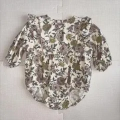 バースデイ cottoli 花柄ロンパース 70サイズ