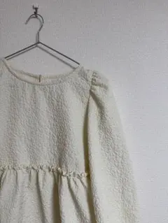 ペプラム 長袖 シャツ