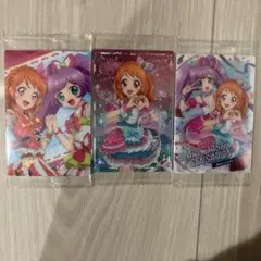 アイカツ×プリパラ ウエハースカード 真中らぁら 大空あかり