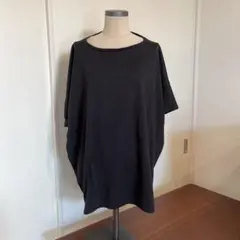 黒　オーバーサイズTシャツ　ビックTシャツ