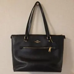 COACH 黒 A4 トートバッグ F79608