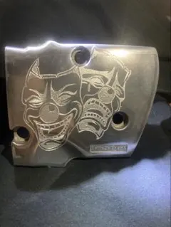 【手彫り一点物】SR400 SR500 エンジンカバー マリア　彫金 手彫り一点物】SR400 SR500 エンジンカバー マリア 彫金 - メルカリ