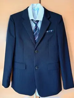 ☆期間限定☆　CHOPIN ネイビー ストライプ フォーマルスーツ 160