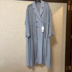 ローズバッド　シアーロングコート　ブルー　新品タグ付き　ROSE BUD