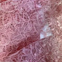 ラッセル広幅生地　100×100cm ピンク　1