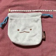 すみっコぐらし 顔付きフリースポーチ 約10cm