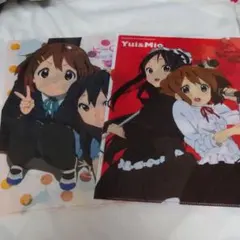 けいおん クリアファイル 2枚セット