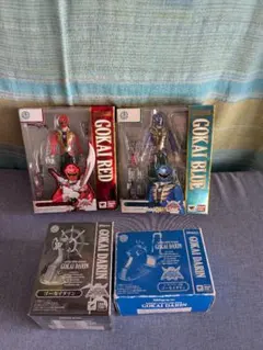 フィギュアーツ ゴーカイジャー５体＆特典ダリンセット S.H.フィギュアーツ 海賊戦隊ゴーカイジャー ゴーカイダリン